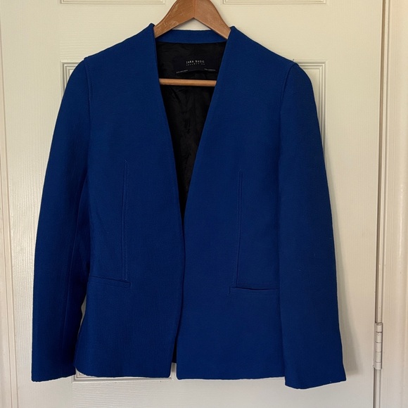 Zara Jackets & Blazers - Zara Blue Jacket blazer